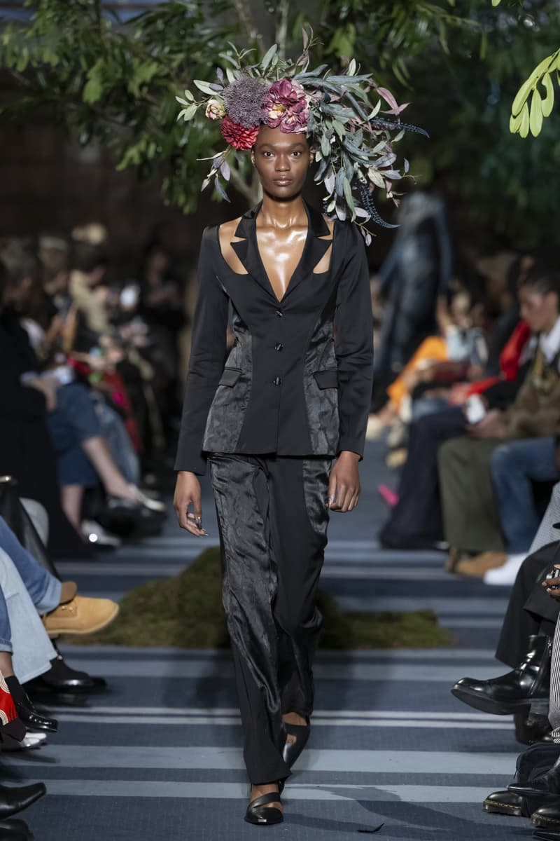 Ahluwalia Fall Winter 2024 London Fashion Week menswear womenswear runway show Levis collaboration Priya Ahluwalia