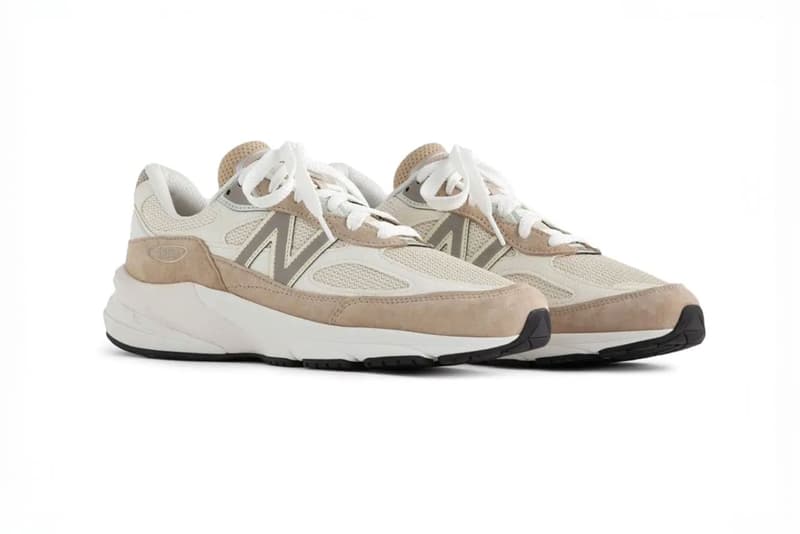 The Aimé Leon Dore x New Balance M990v6 Surfaces in “Tan/Incense” Footwear