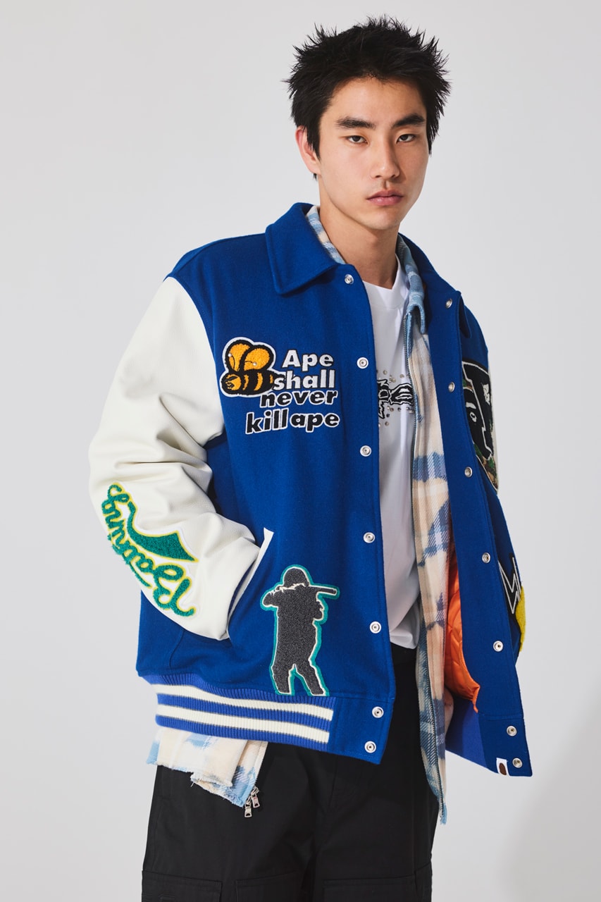 BAPE Spring Summer 2024 Collection 10th Anniversary ANNIVERSARY COLOR CAMO BAPE CORE Lookbook