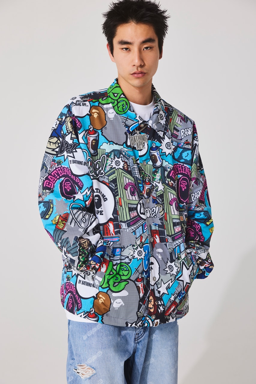 BAPE Spring Summer 2024 Collection 10th Anniversary ANNIVERSARY COLOR CAMO BAPE CORE Lookbook