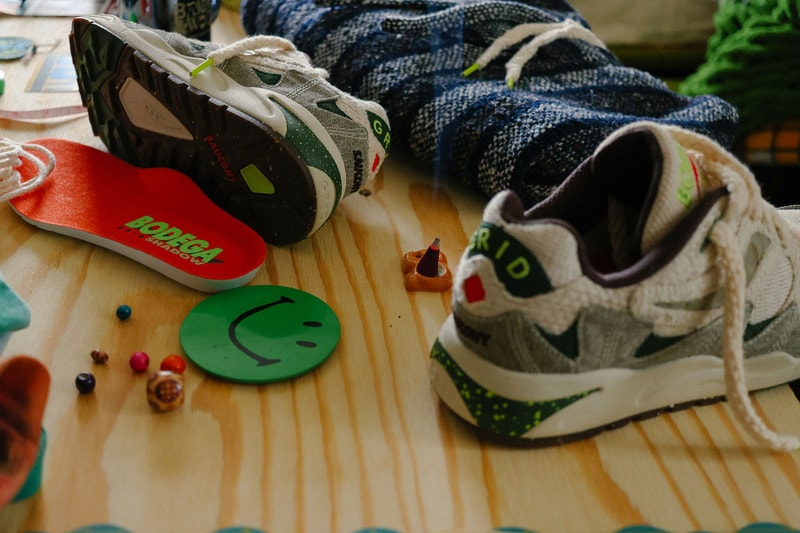 Bodega and Saucony Come Together for Grid Shadow 2 “Jaunt Woven” Footwear