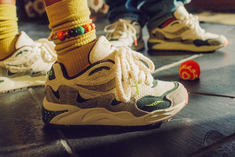 Bodega and Saucony Come Together for Grid Shadow 2 “Jaunt Woven” Footwear