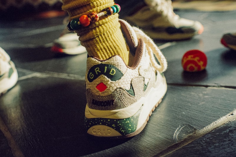 Bodega and Saucony Come Together for Grid Shadow 2 “Jaunt Woven” Footwear