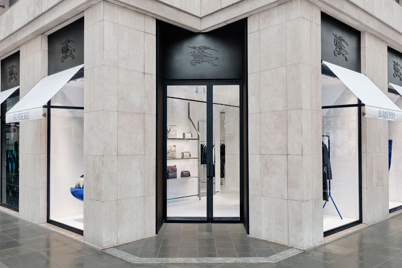 Burberry Opens New Store in Paris Fashion
