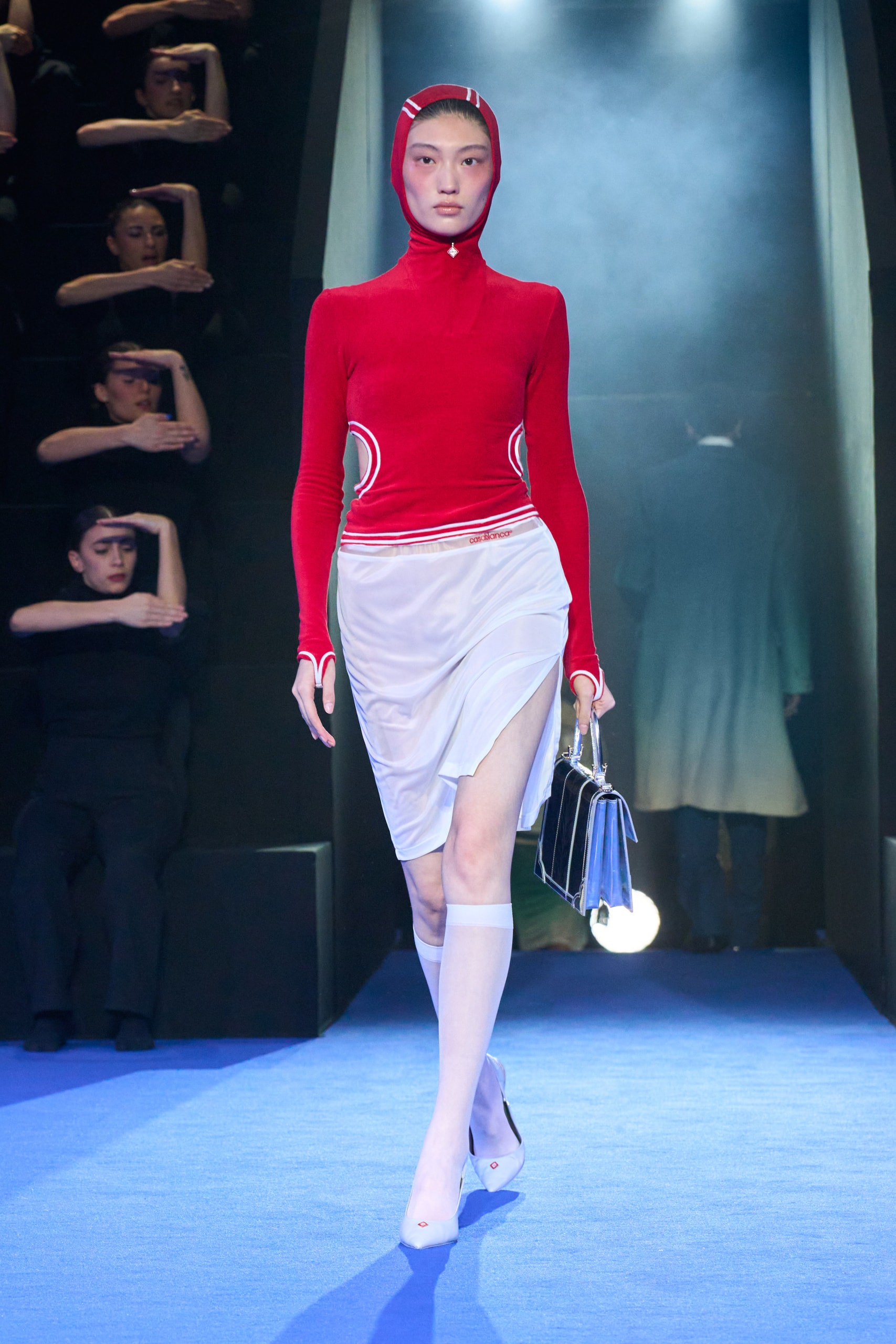 Casablanca Fall Winter 2024 Paris Fashion Week menswear womenswear Charaf Tajer runway show