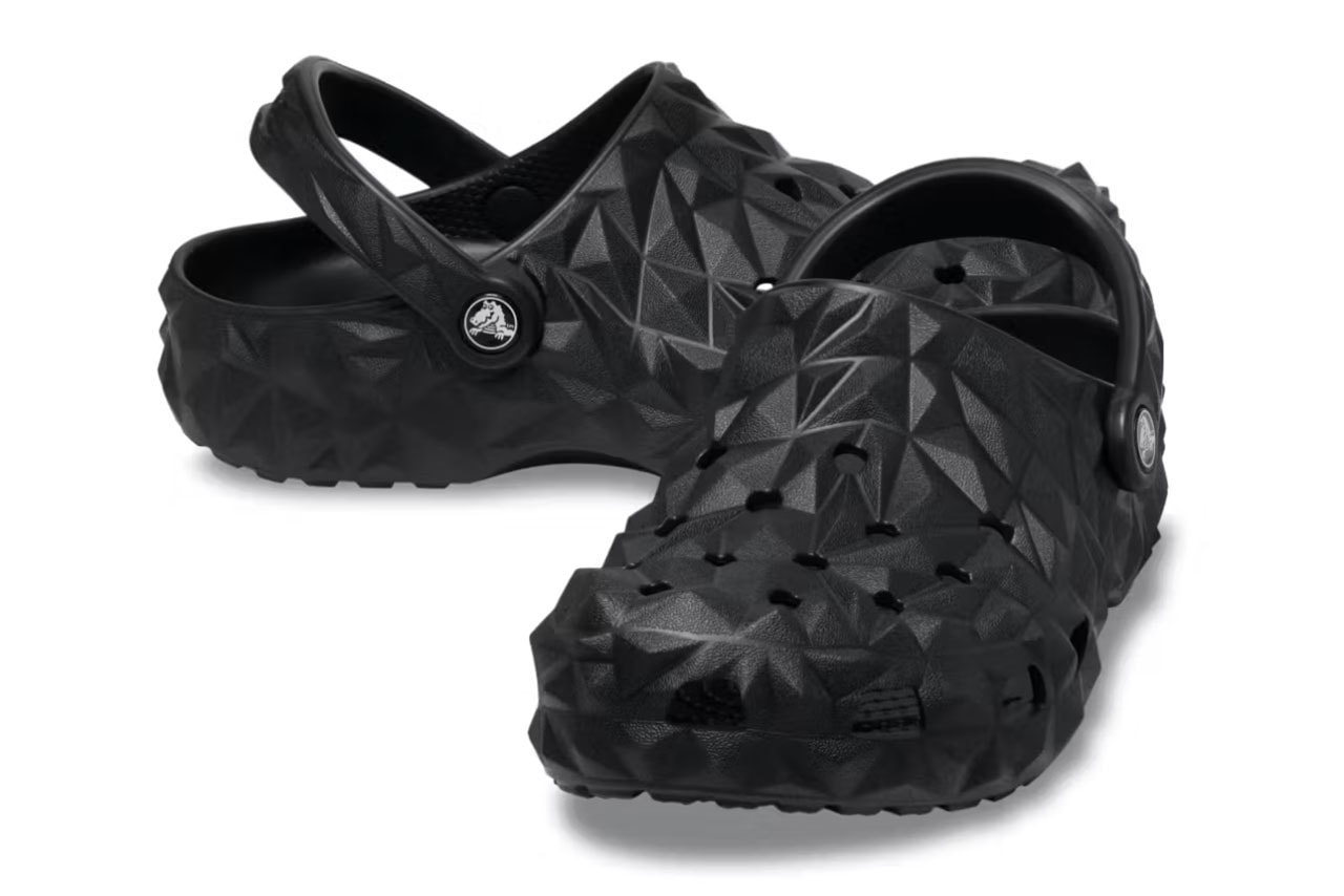 Crocs Tackles Texture With Geometric Clogs Footwear