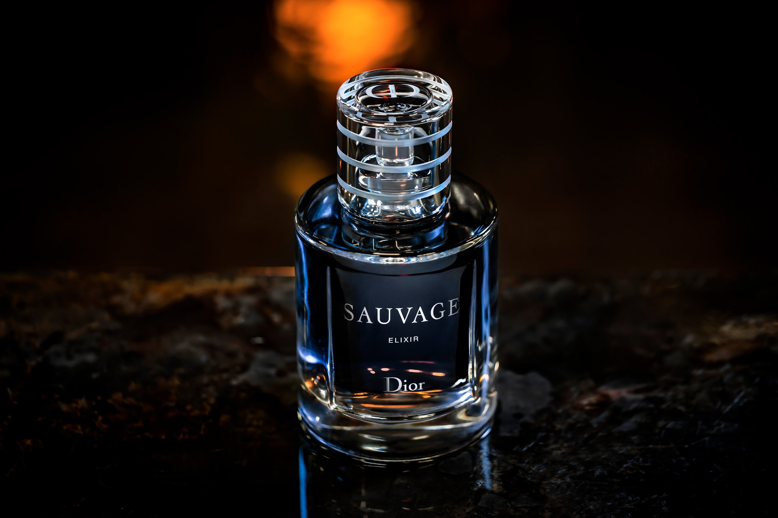 Dior Dropped 200 Limited Prestige Edition Sauvage Elixir, Baccarat Crystal Fragrance Bottles 