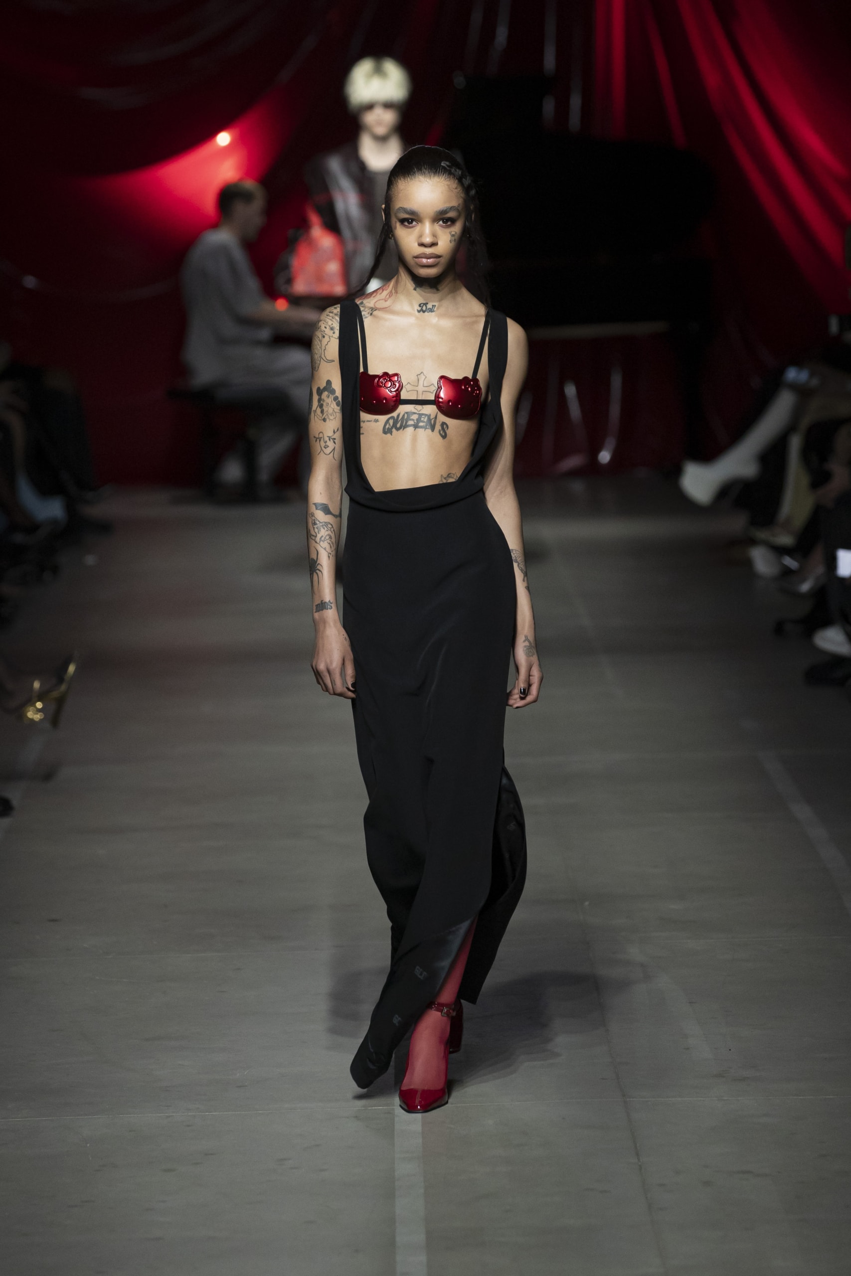 fashion trends 2024 fall winter runways Mia Khalifa Paris fashion week Milan London new York hello kitty sex positivity