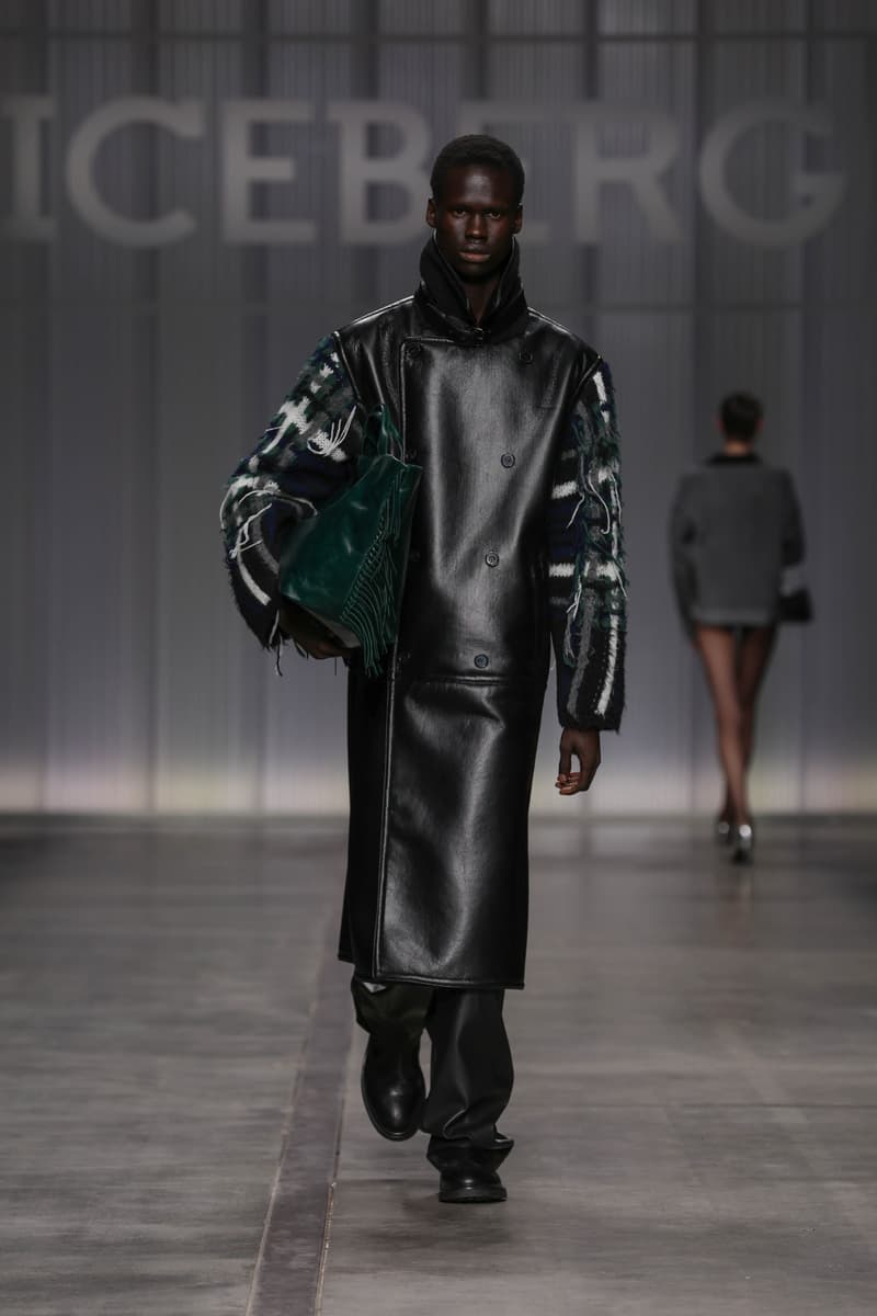 ICEBERG Fall Winter 2024 Milan Fashion Week menswear womenswear runway show James Long