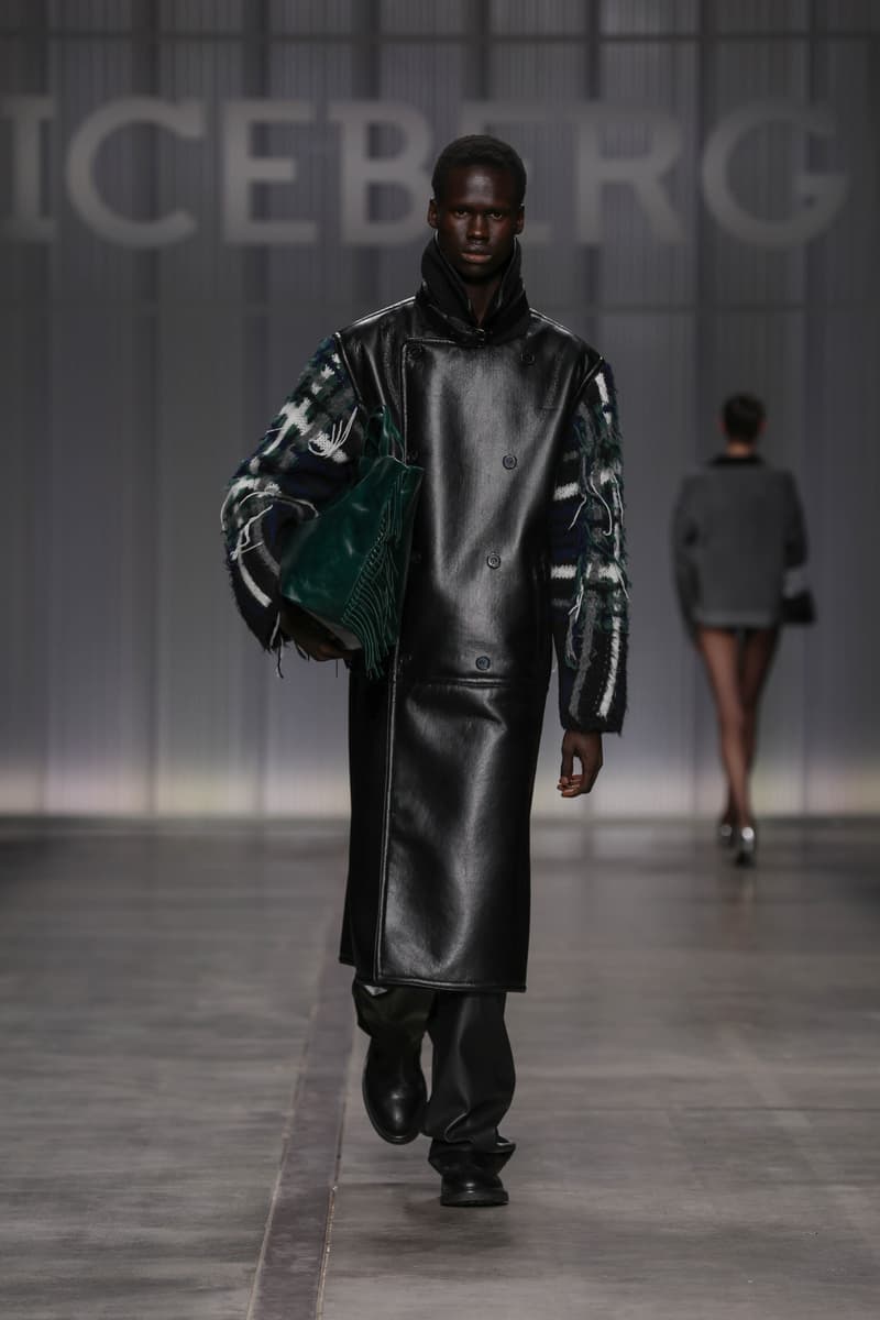 ICEBERG Fall Winter 2024 Milan Fashion Week menswear womenswear runway show James Long