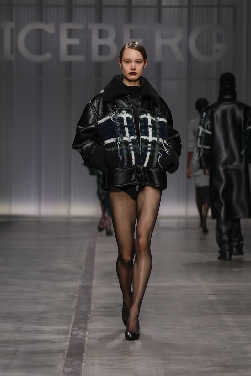 ICEBERG Fall Winter 2024 Milan Fashion Week menswear womenswear runway show James Long