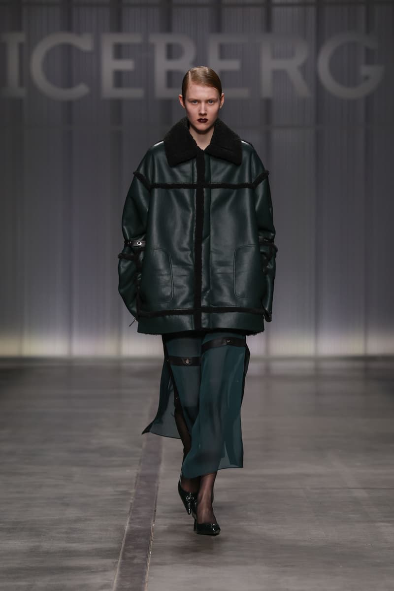 ICEBERG Fall Winter 2024 Milan Fashion Week menswear womenswear runway show James Long