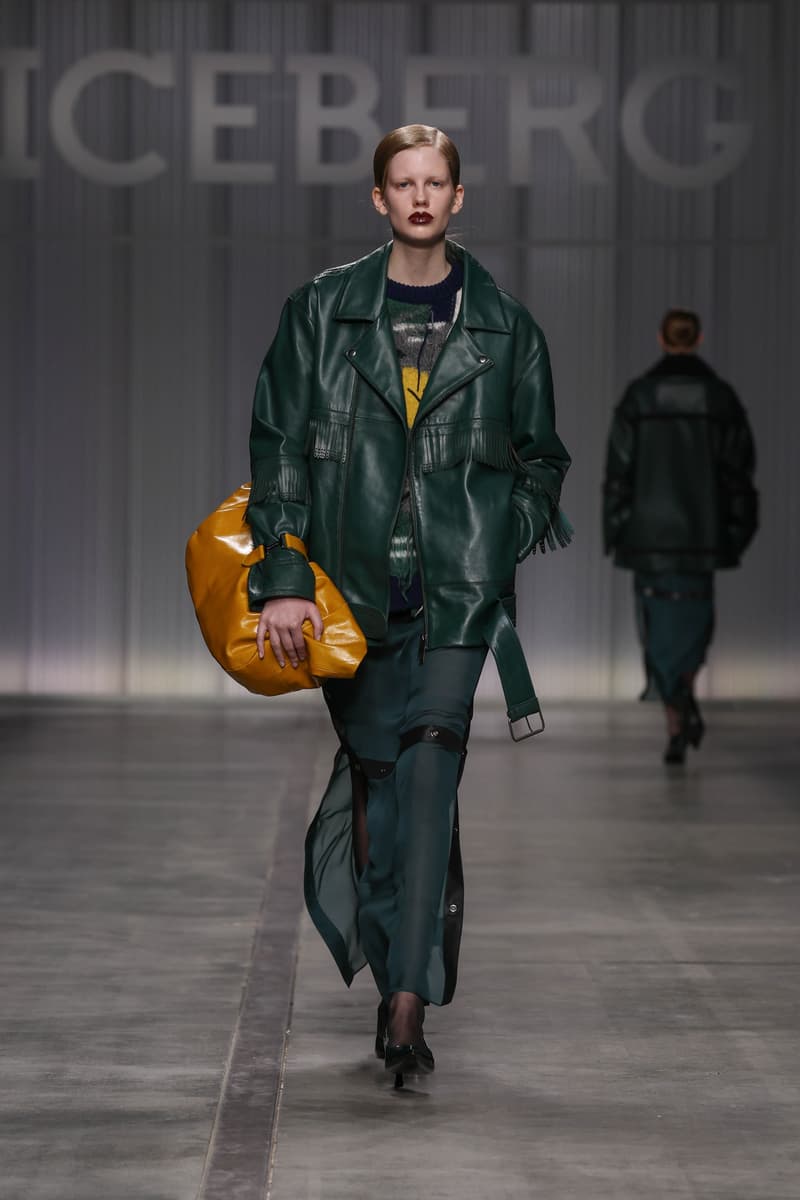 ICEBERG Fall Winter 2024 Milan Fashion Week menswear womenswear runway show James Long