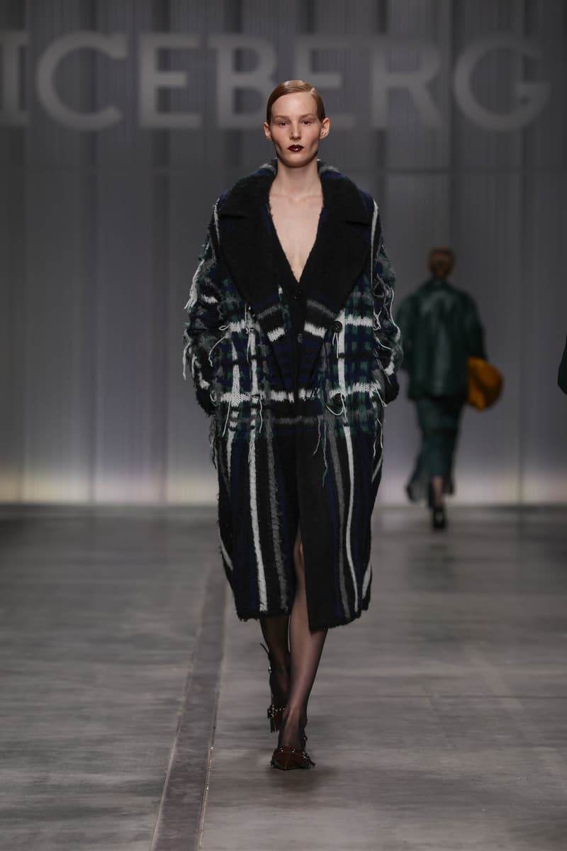 ICEBERG Fall Winter 2024 Milan Fashion Week menswear womenswear runway show James Long