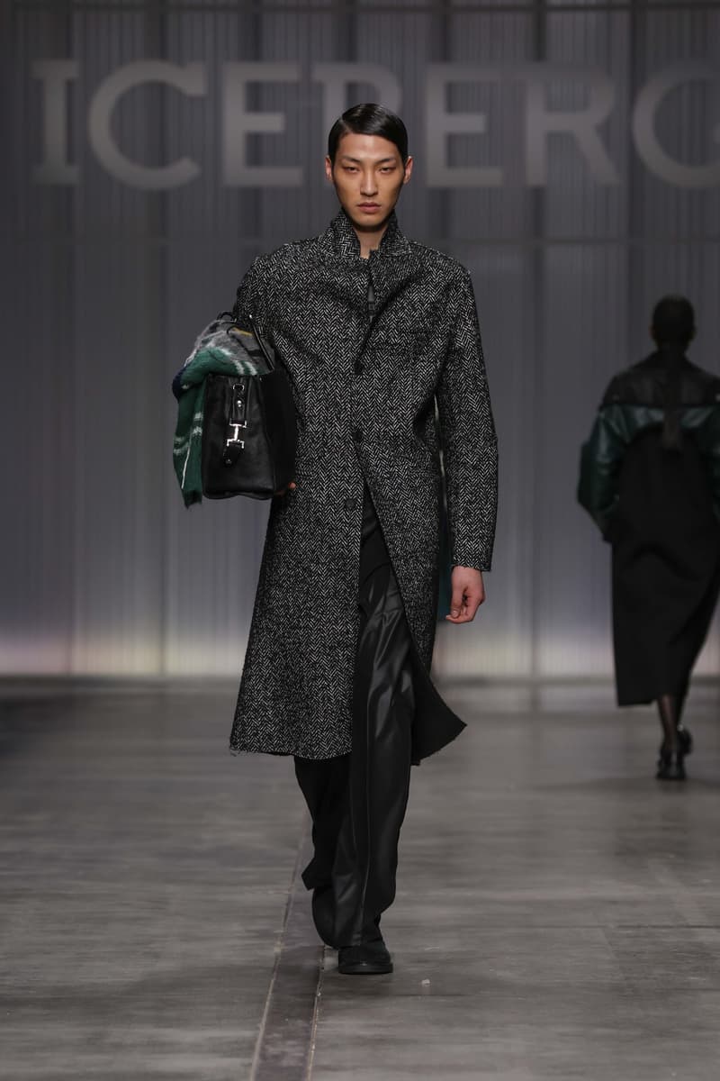 ICEBERG Fall Winter 2024 Milan Fashion Week menswear womenswear runway show James Long