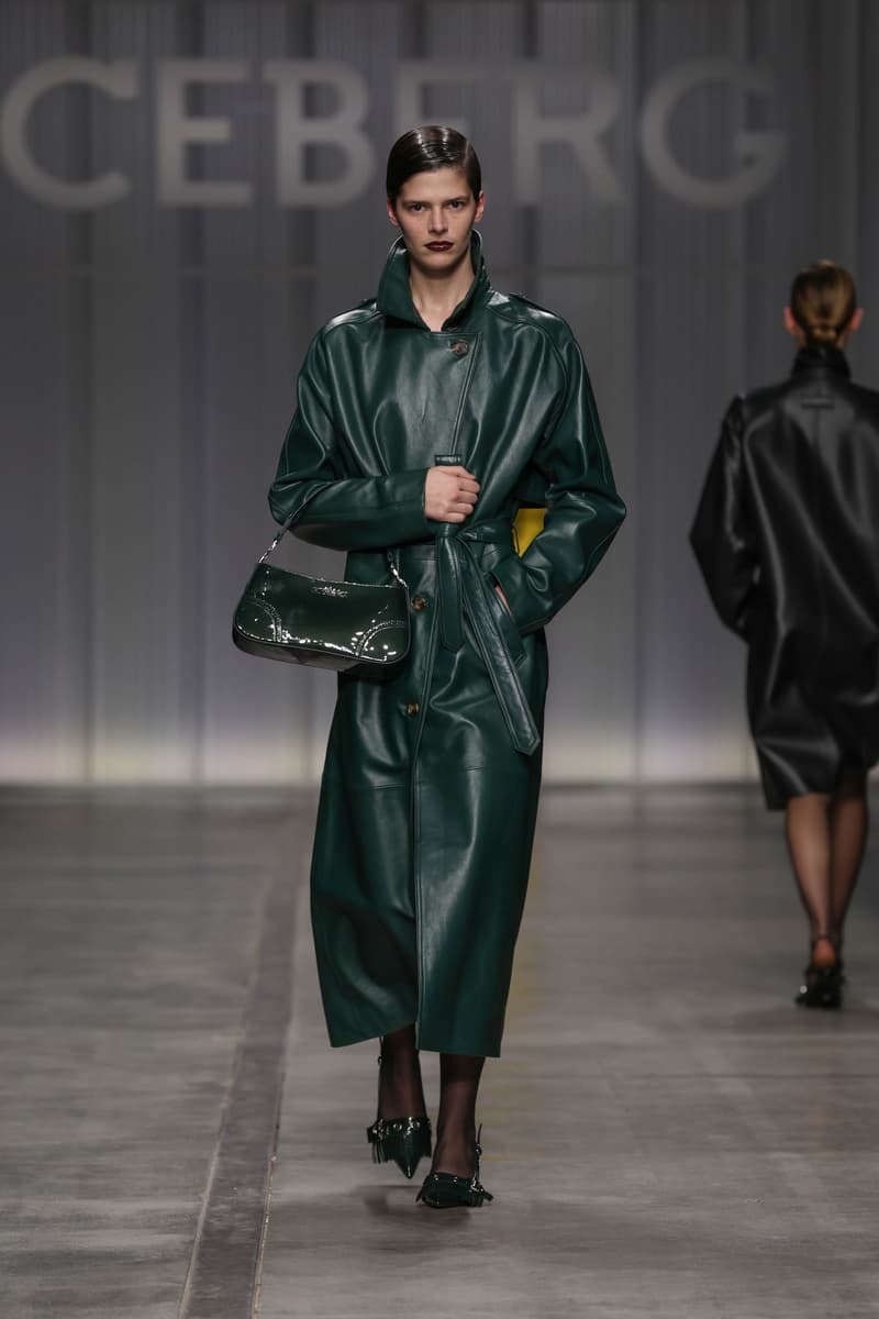 ICEBERG Fall Winter 2024 Milan Fashion Week menswear womenswear runway show James Long