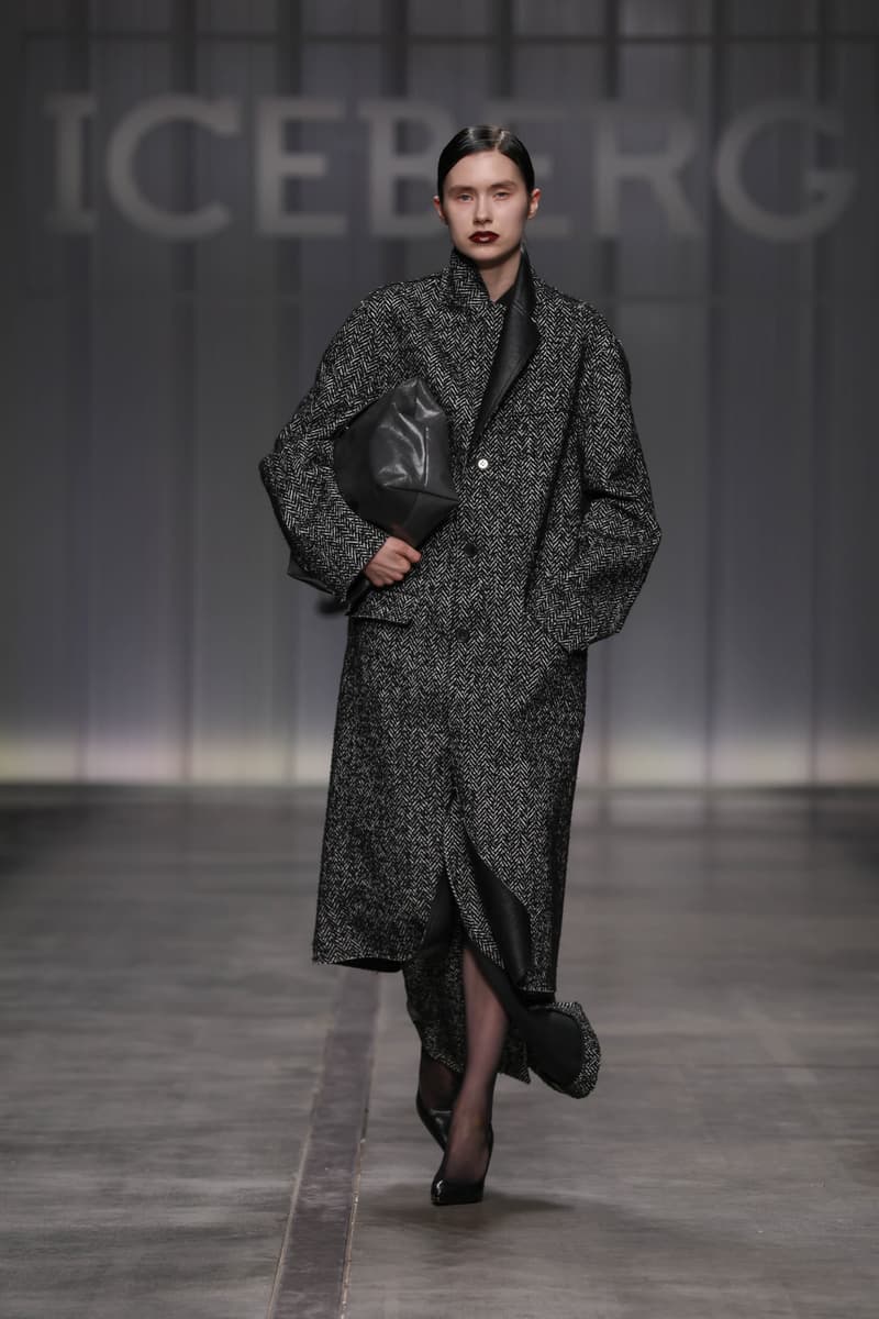 ICEBERG Fall Winter 2024 Milan Fashion Week menswear womenswear runway show James Long