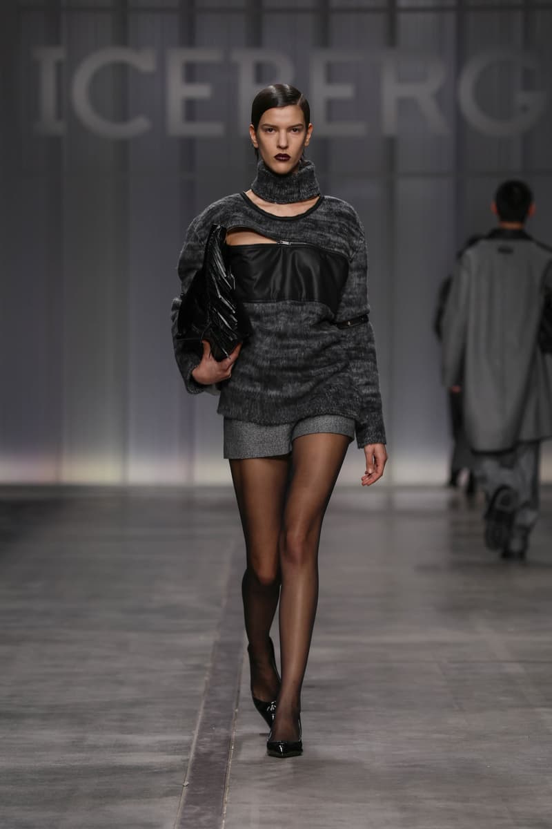 ICEBERG Fall Winter 2024 Milan Fashion Week menswear womenswear runway show James Long