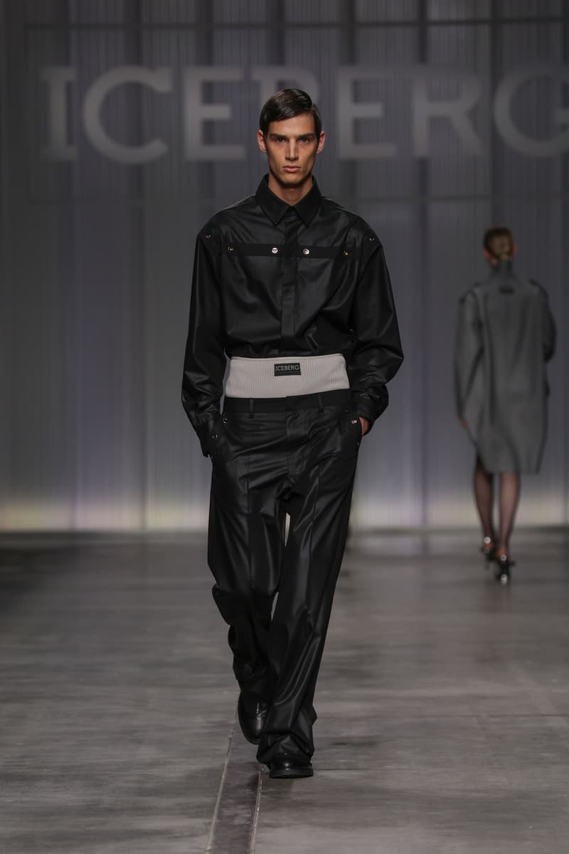 ICEBERG Fall Winter 2024 Milan Fashion Week menswear womenswear runway show James Long