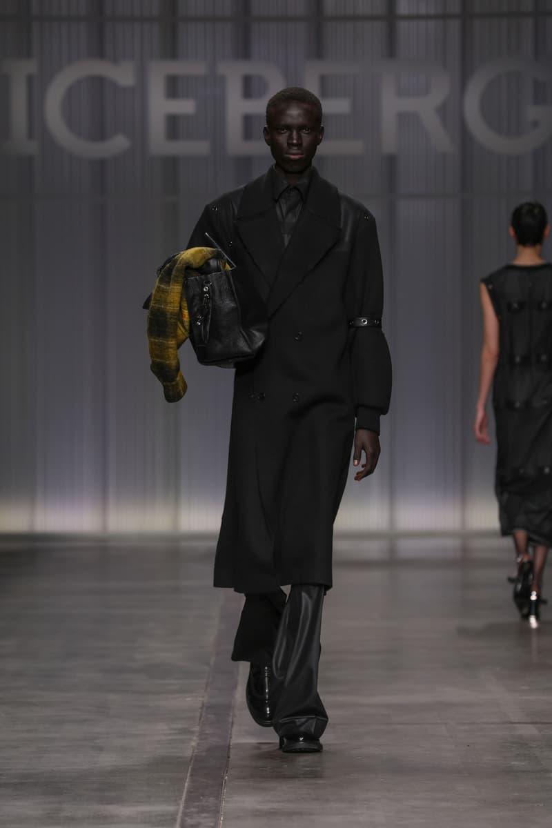 ICEBERG Fall Winter 2024 Milan Fashion Week menswear womenswear runway show James Long