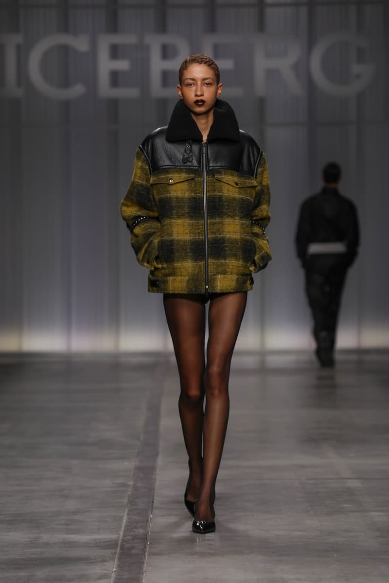 ICEBERG Fall Winter 2024 Milan Fashion Week menswear womenswear runway show James Long