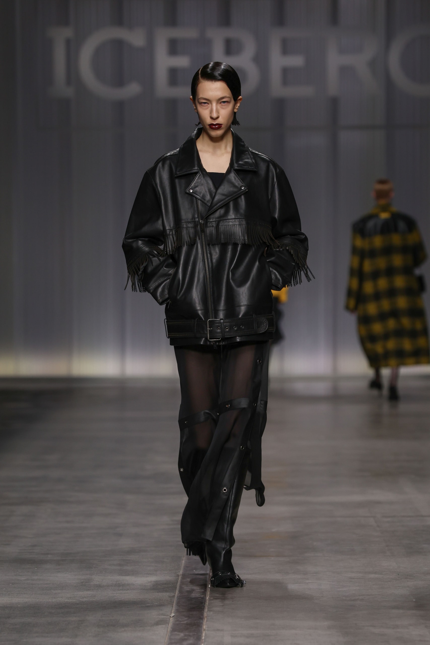 ICEBERG Fall Winter 2024 Milan Fashion Week menswear womenswear runway show James Long
