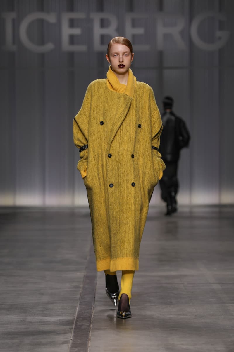 ICEBERG Fall Winter 2024 Milan Fashion Week menswear womenswear runway show James Long