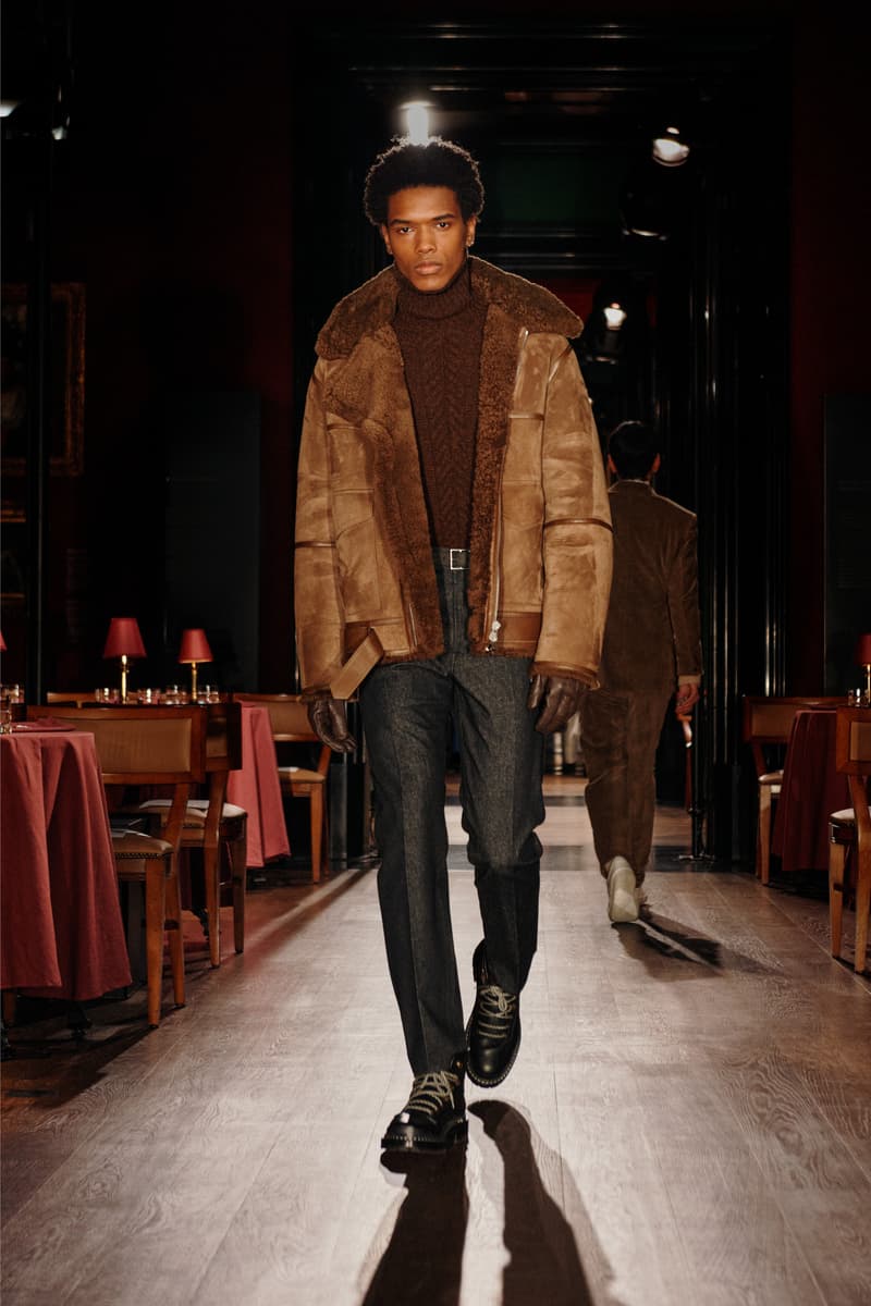 Dunhill Fall Winter 2024 London Fashion Week menswear runway show Simon Holloway