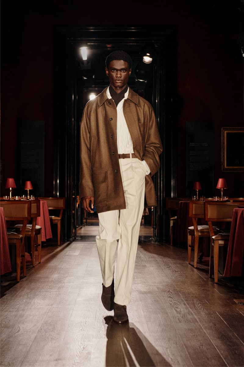 Dunhill Fall Winter 2024 London Fashion Week menswear runway show Simon Holloway