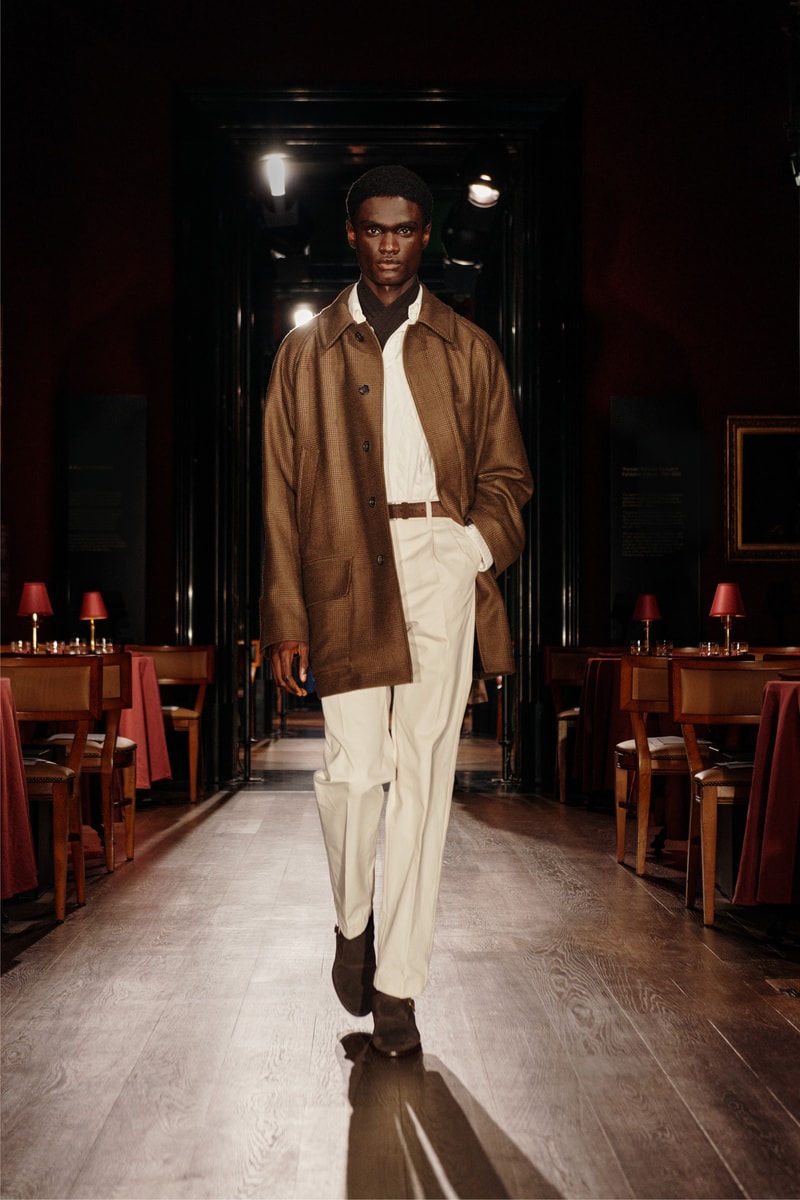 Dunhill Fall Winter 2024 London Fashion Week menswear runway show Simon Holloway