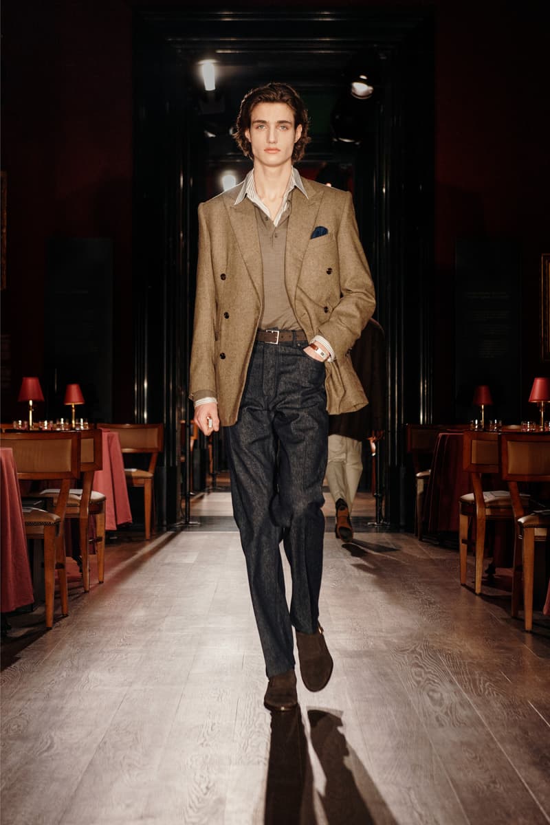 Dunhill Fall Winter 2024 London Fashion Week menswear runway show Simon Holloway