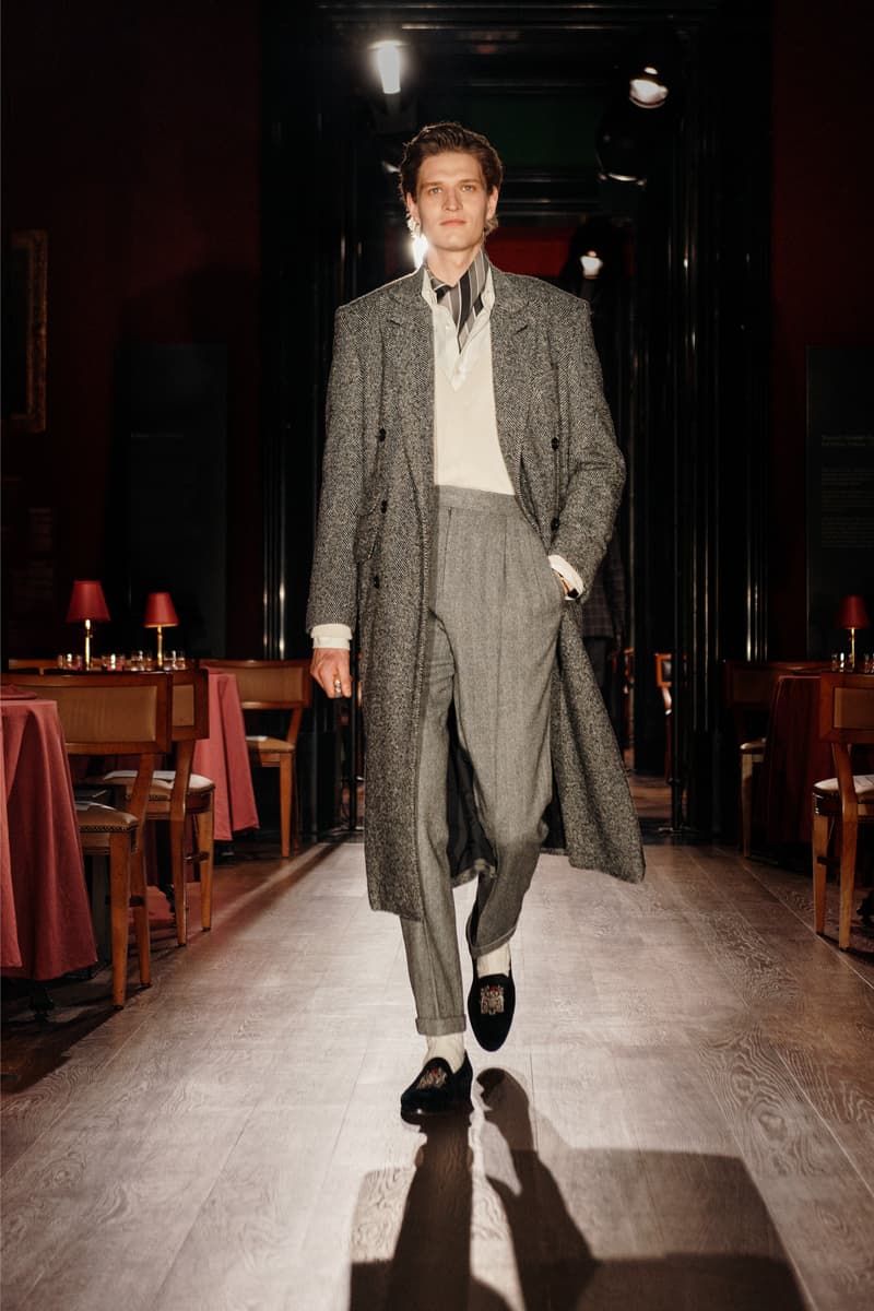 Dunhill Fall Winter 2024 London Fashion Week menswear runway show Simon Holloway