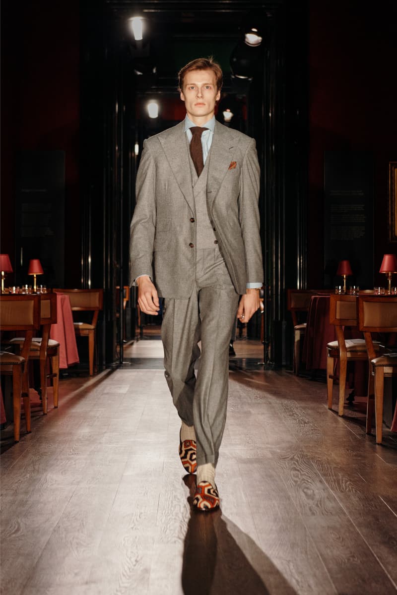 Dunhill Fall Winter 2024 London Fashion Week menswear runway show Simon Holloway