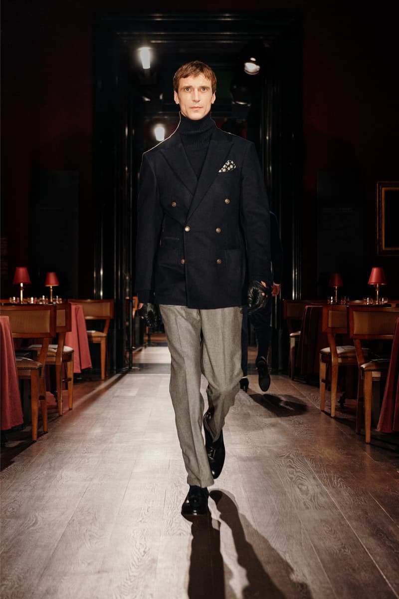 Dunhill Fall Winter 2024 London Fashion Week menswear runway show Simon Holloway