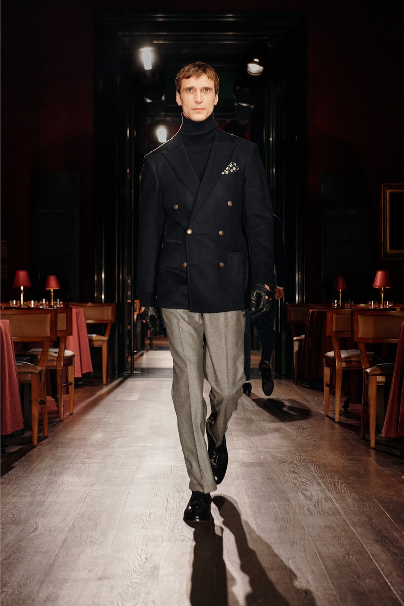 Dunhill Fall Winter 2024 London Fashion Week menswear runway show Simon Holloway