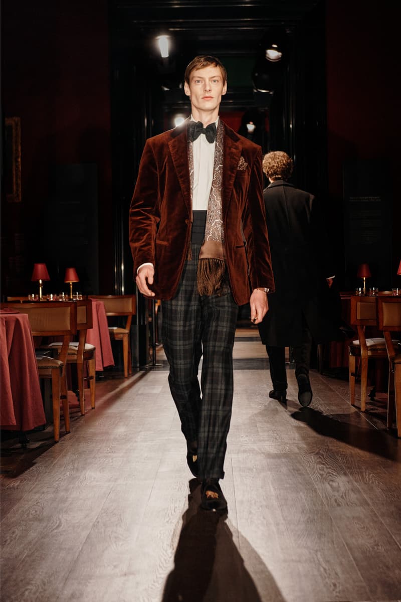 Dunhill Fall Winter 2024 London Fashion Week menswear runway show Simon Holloway