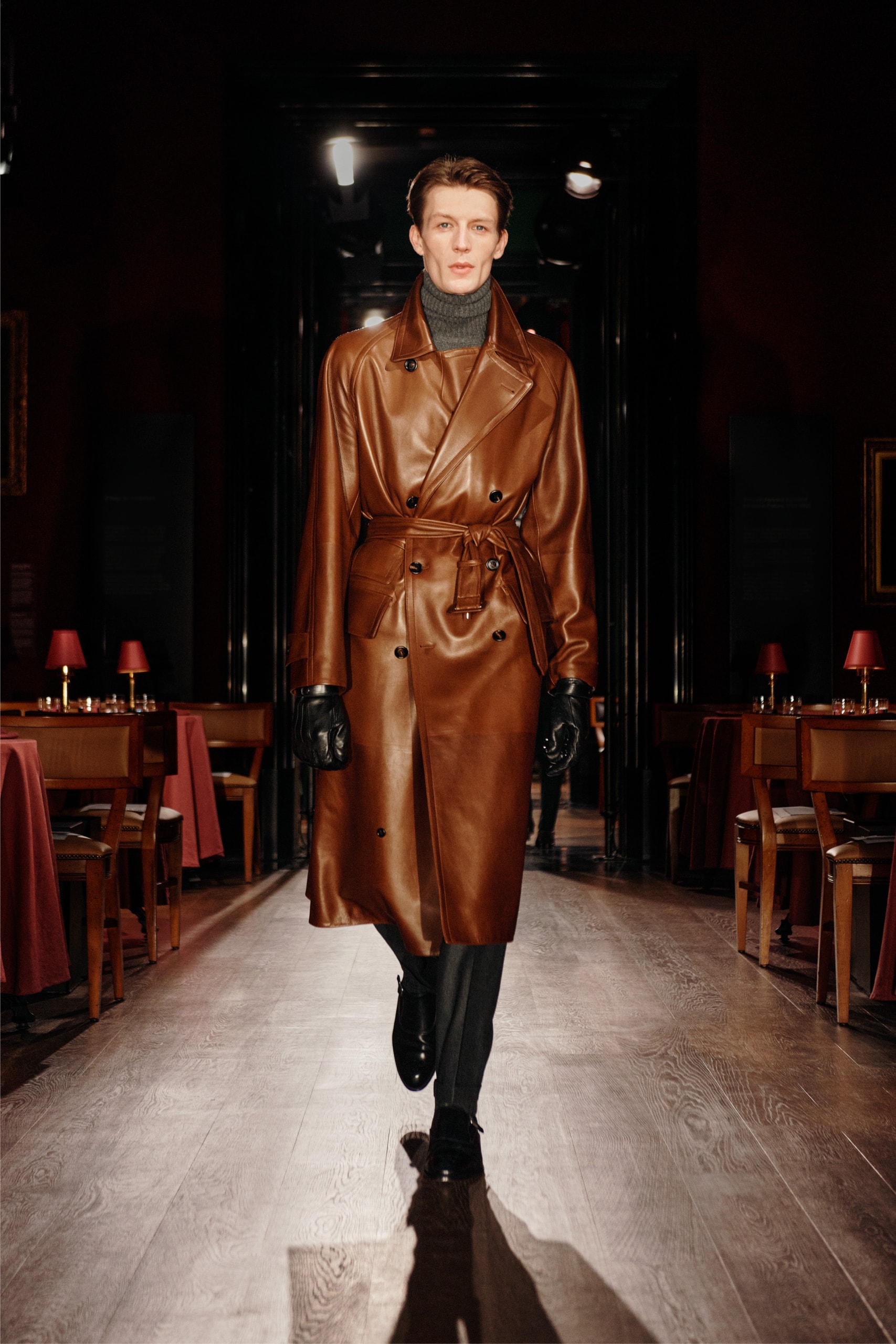 Dunhill Fall Winter 2024 London Fashion Week menswear runway show Simon Holloway