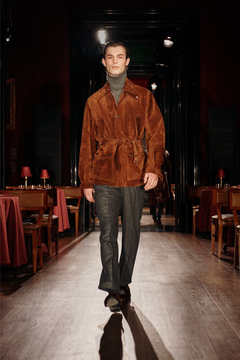 Dunhill Fall Winter 2024 London Fashion Week menswear runway show Simon Holloway