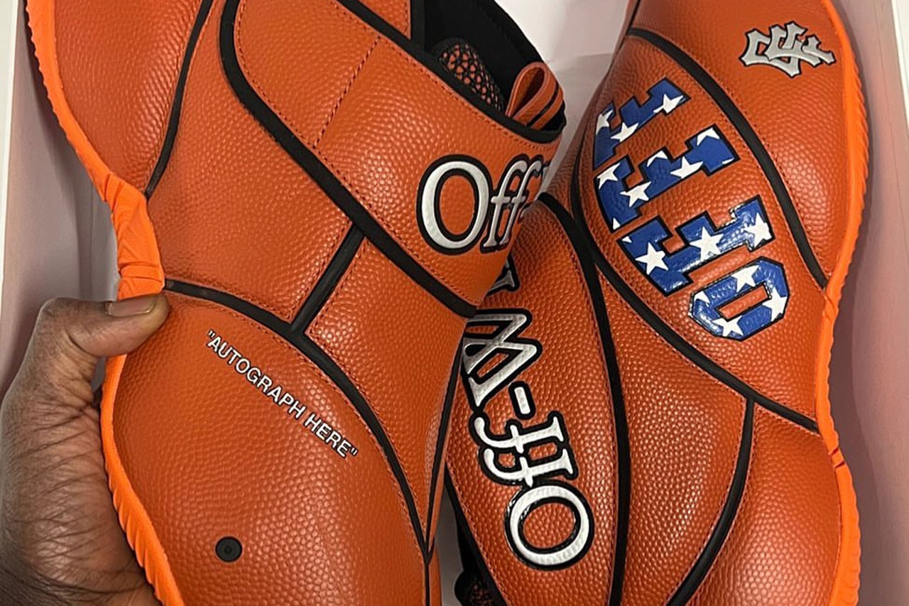 Off-White™ Reveals the Baller Basketball Shoe