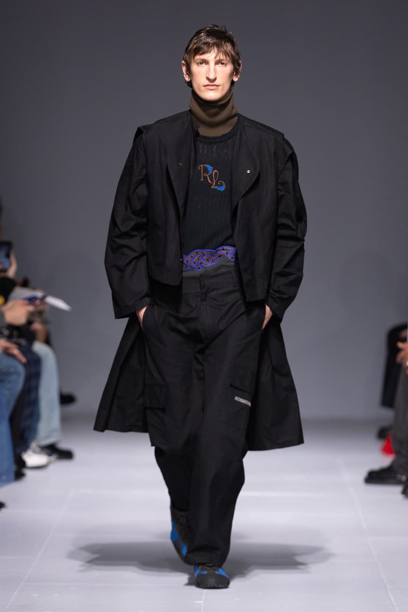 Robyn Lynch Fall Winter 2024 London Fashion Week cp company menswear collaboration runway show