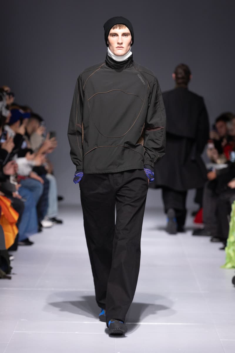 Robyn Lynch Fall Winter 2024 London Fashion Week cp company menswear collaboration runway show