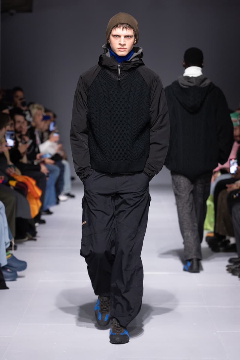 Robyn Lynch Fall Winter 2024 London Fashion Week cp company menswear collaboration runway show