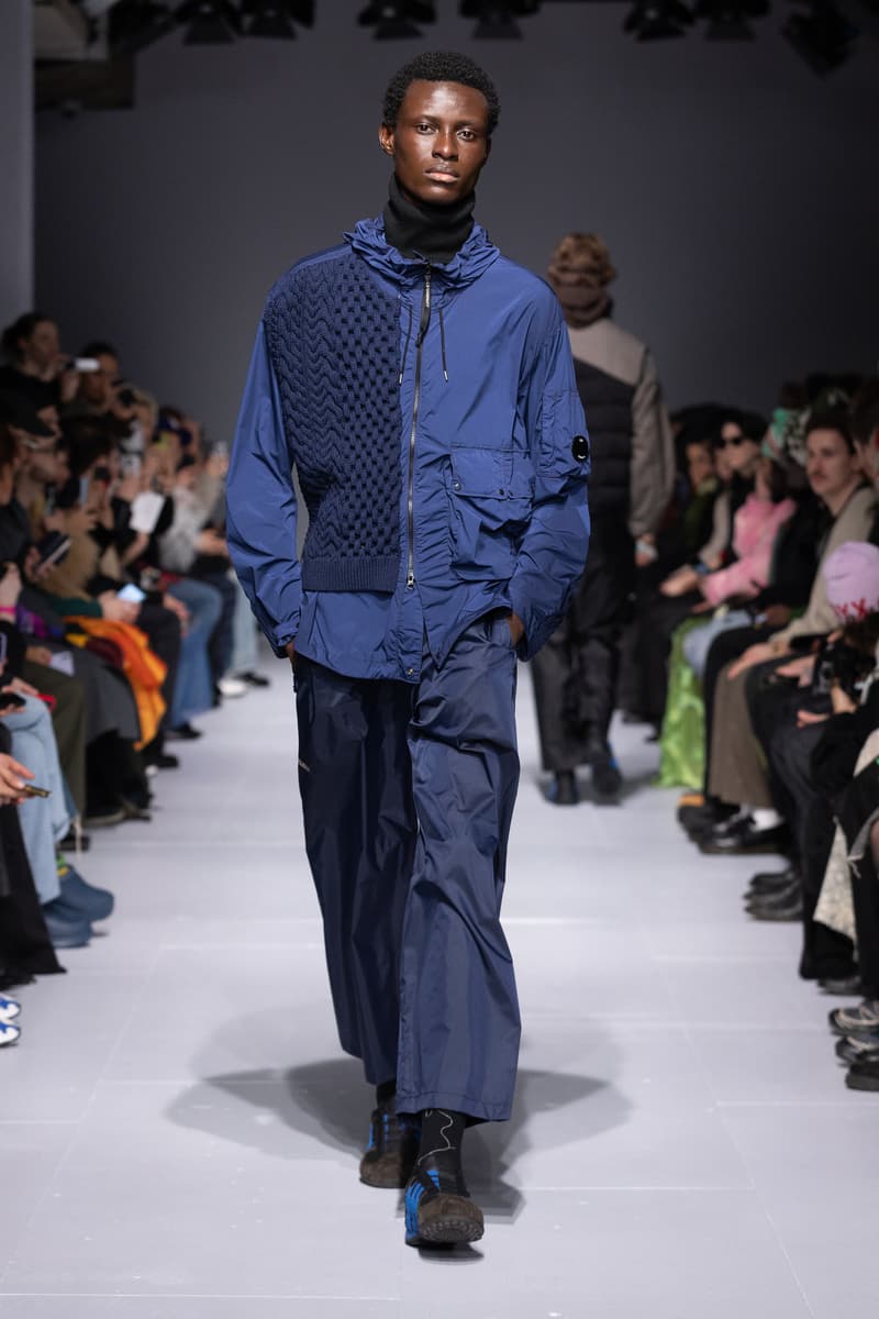 Robyn Lynch Fall Winter 2024 London Fashion Week cp company menswear collaboration runway show