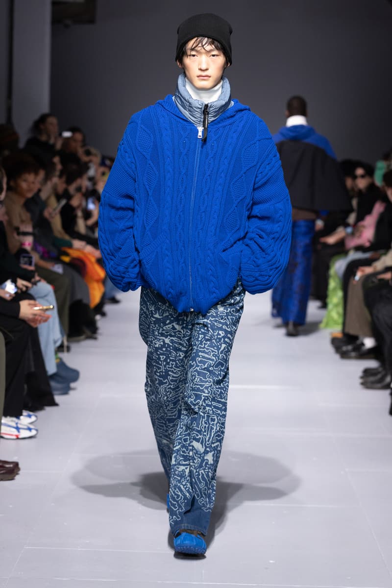 Robyn Lynch Fall Winter 2024 London Fashion Week cp company menswear collaboration runway show