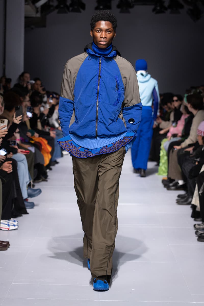 Robyn Lynch Fall Winter 2024 London Fashion Week cp company menswear collaboration runway show