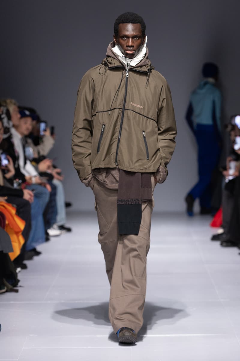 Robyn Lynch Fall Winter 2024 London Fashion Week cp company menswear collaboration runway show