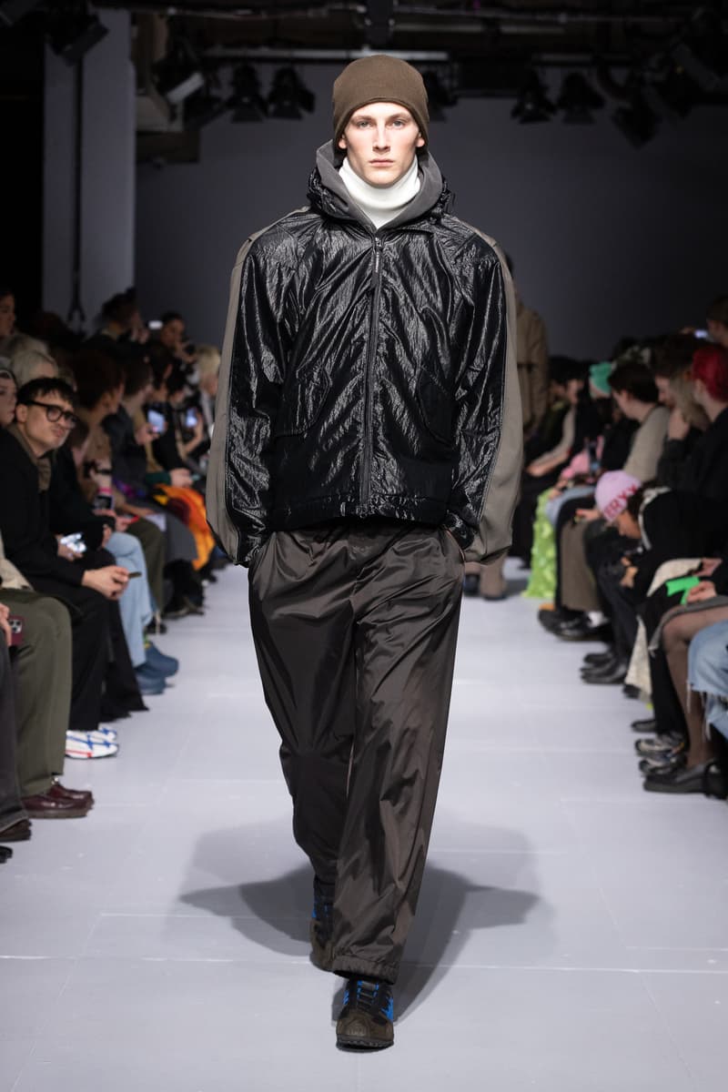 Robyn Lynch Fall Winter 2024 London Fashion Week cp company menswear collaboration runway show