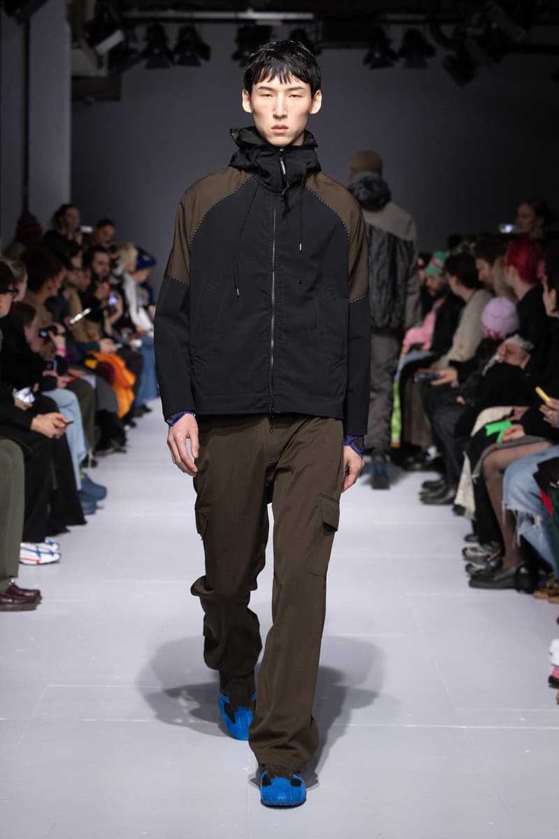 Robyn Lynch Fall Winter 2024 London Fashion Week cp company menswear collaboration runway show