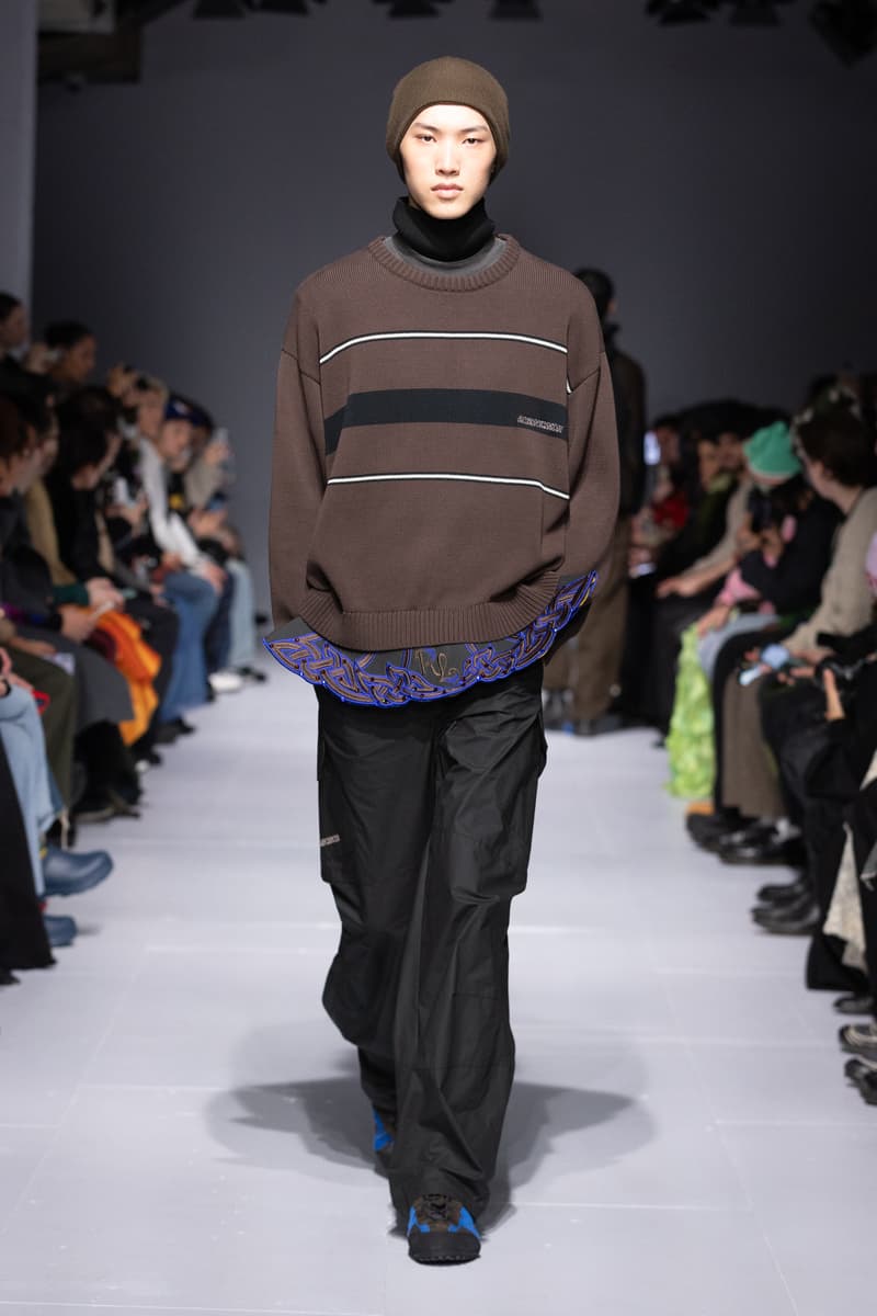 Robyn Lynch Fall Winter 2024 London Fashion Week cp company menswear collaboration runway show