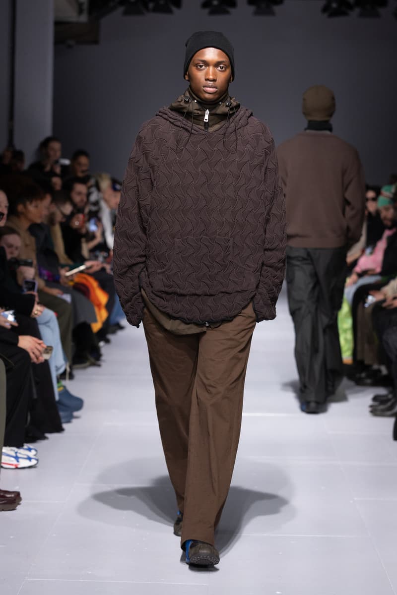 Robyn Lynch Fall Winter 2024 London Fashion Week cp company menswear collaboration runway show